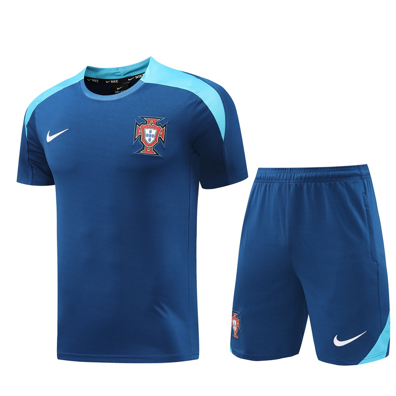 AAA Quality Portugal 24/25 Blue Training Kit Jerseys